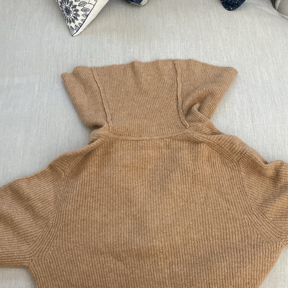 J. Crew Camel Cowl Neck Sweater - Picture 6 of 7
